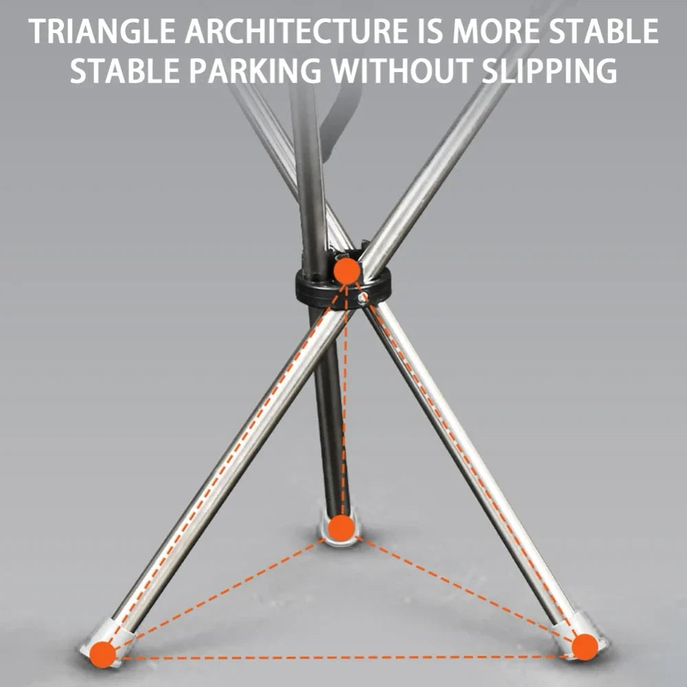 Foldable Walking Stick with Built-In Seat