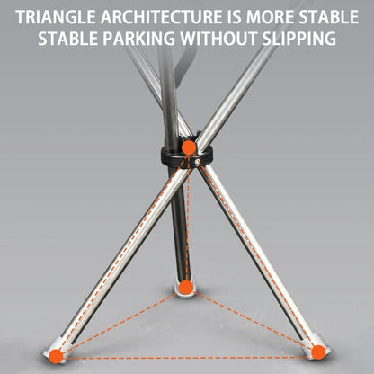 Foldable Walking Stick with Built-In Seat
